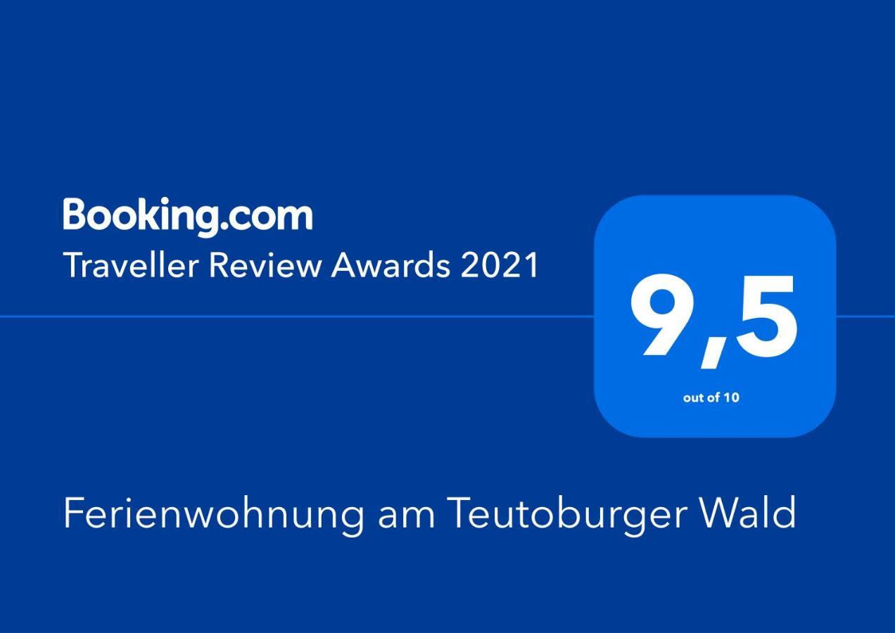 Ferienwohnung Am Teutoburger Wald 1 Oerlinghausen Esterno foto